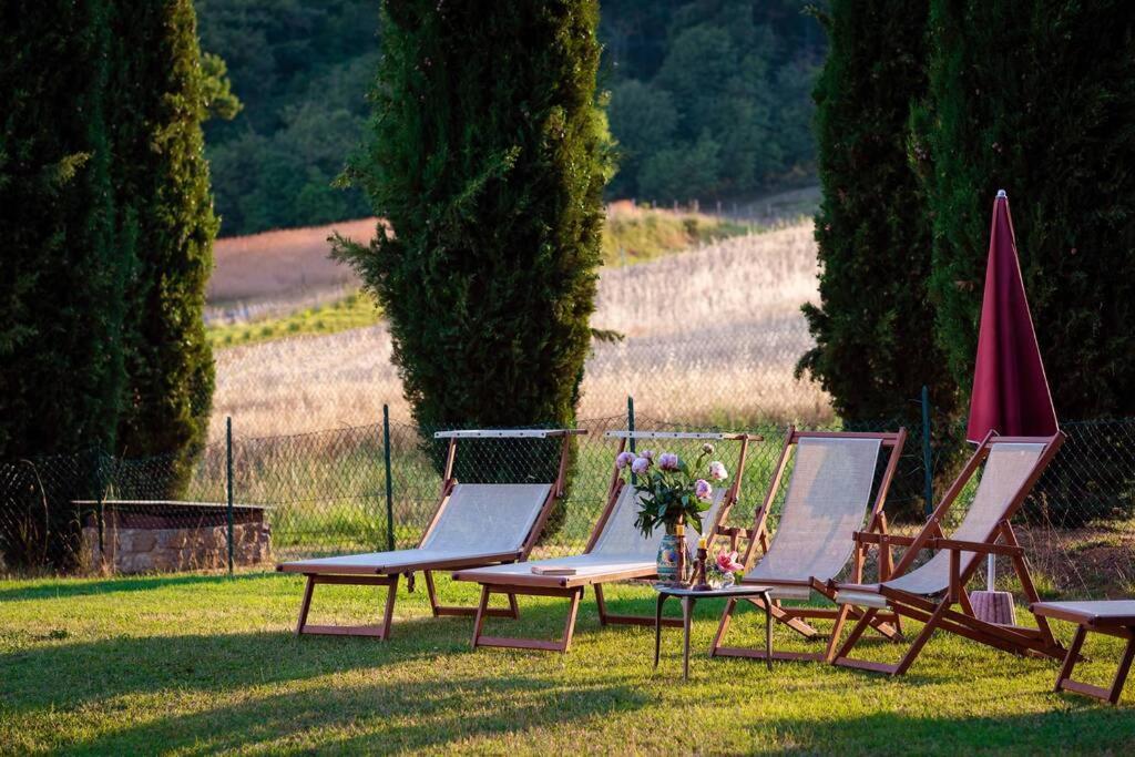 Villino In The Hearth Of Tuscany, Quiet Unforgettable Place. Поппи Экстерьер фото
